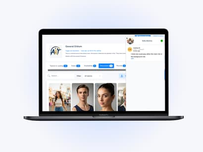 Talent-agency-discussions