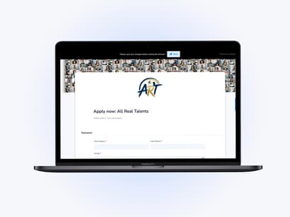 Talent-agency-signup