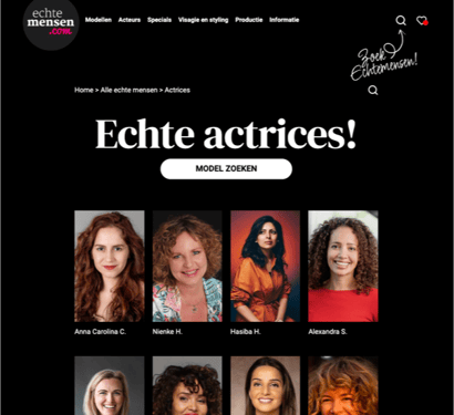 Esempio di database di casting