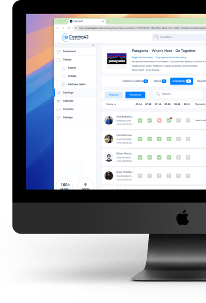 Casting frontier alternative